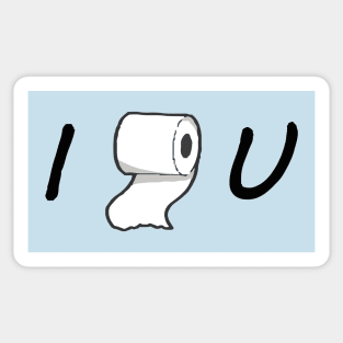 I love U Sticker